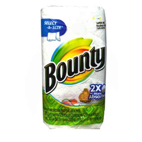 BOUNTY 2X MORE ABSORBENT TISSUE